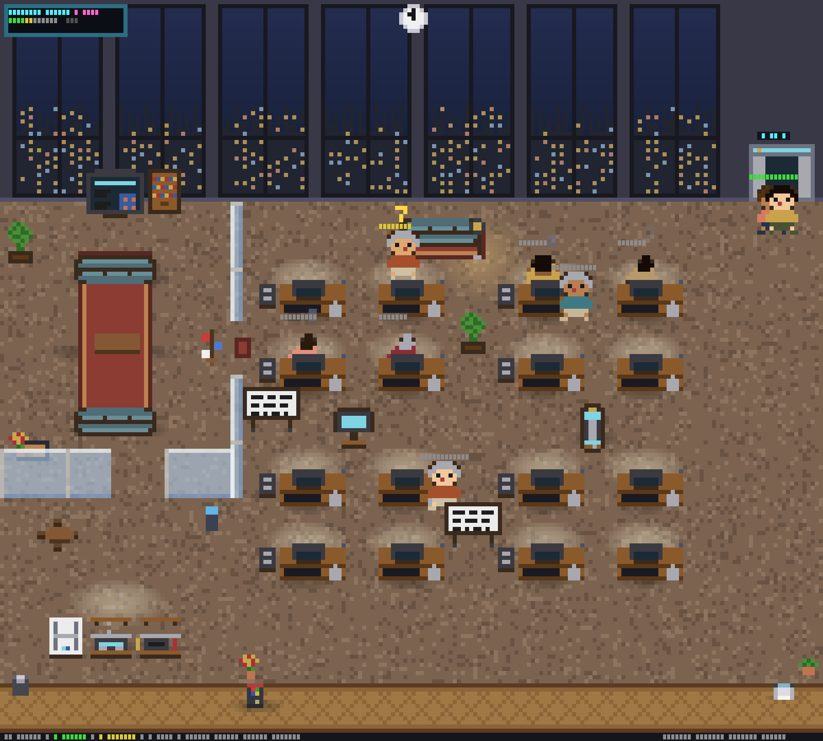 pixtuoid office — Night (night)