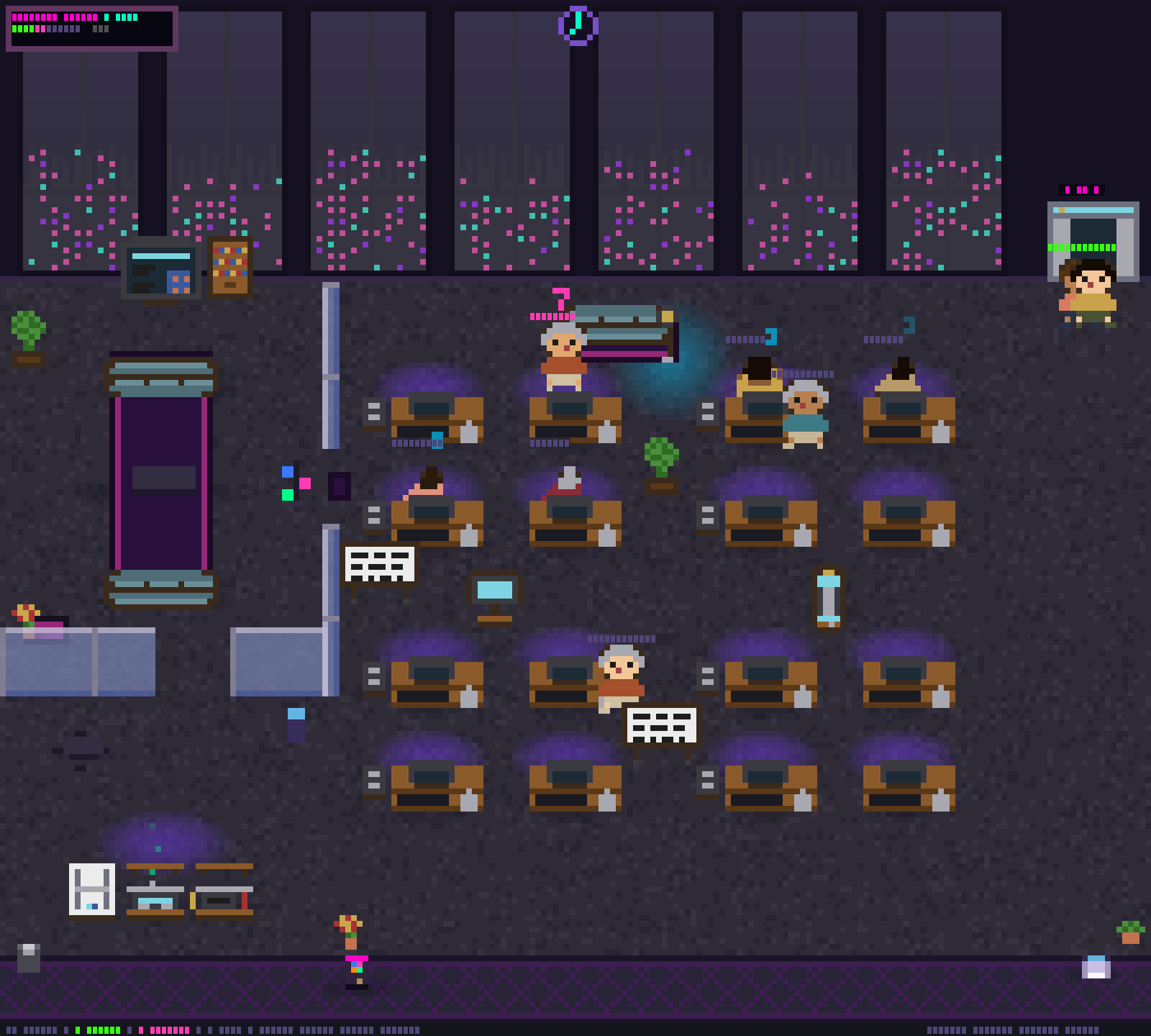 pixtuoid office — Cyberpunk (themes)